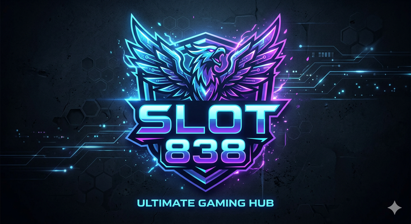 logo slot838 hiburan digital